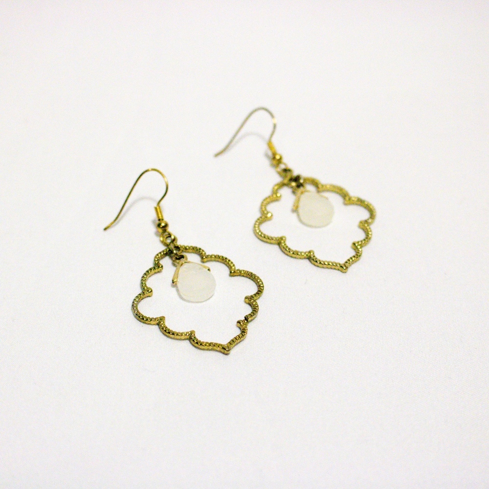 Gold Dangle Earrings